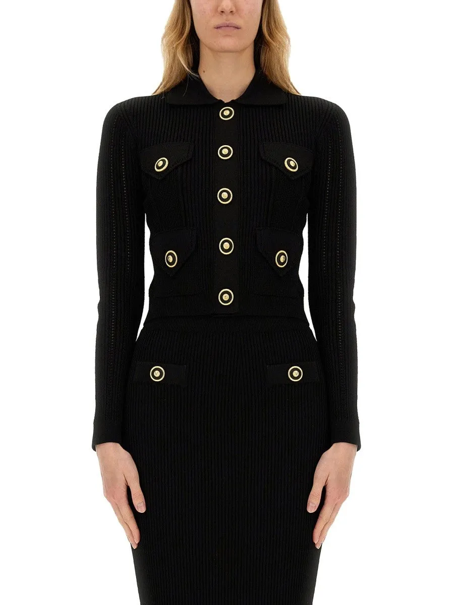 Balmain KNITTED CARDIGAN sold by Siebentaschen