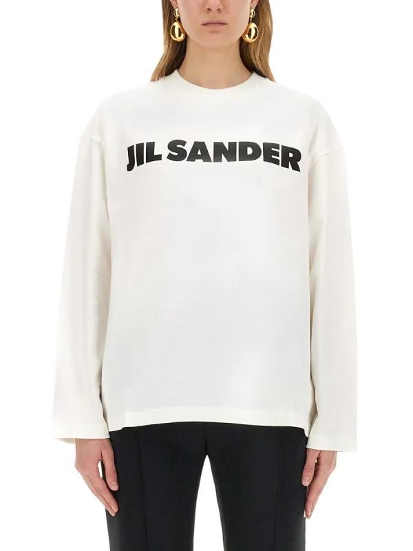 JIL SANDER T-SHIRT WITH LOGO made by Siebentaschen