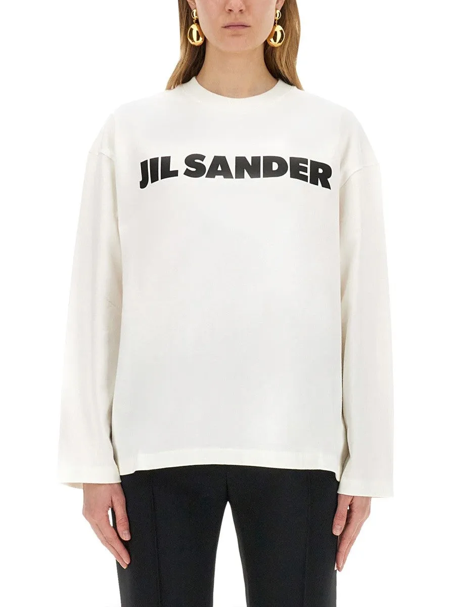 JIL SANDER T-SHIRT WITH LOGO sold by Siebentaschen