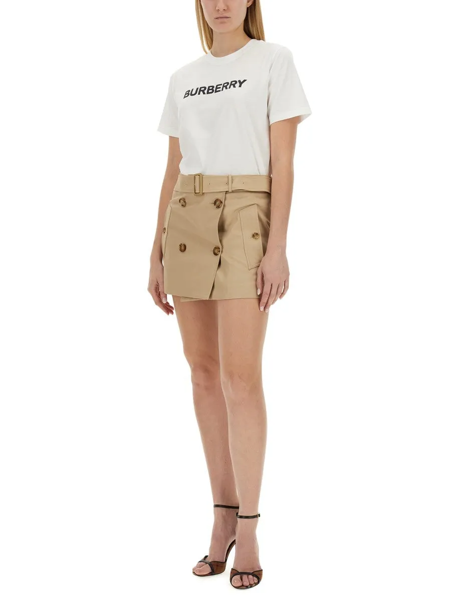 Burberry T-SHIRT WITH LOGO sold by Siebentaschen product image thumbnail 2
