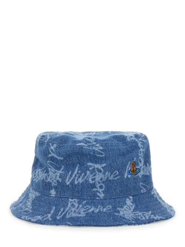 Vivienne Westwood BUCKET HAT WITH LOGO made by Vivienne Westwood