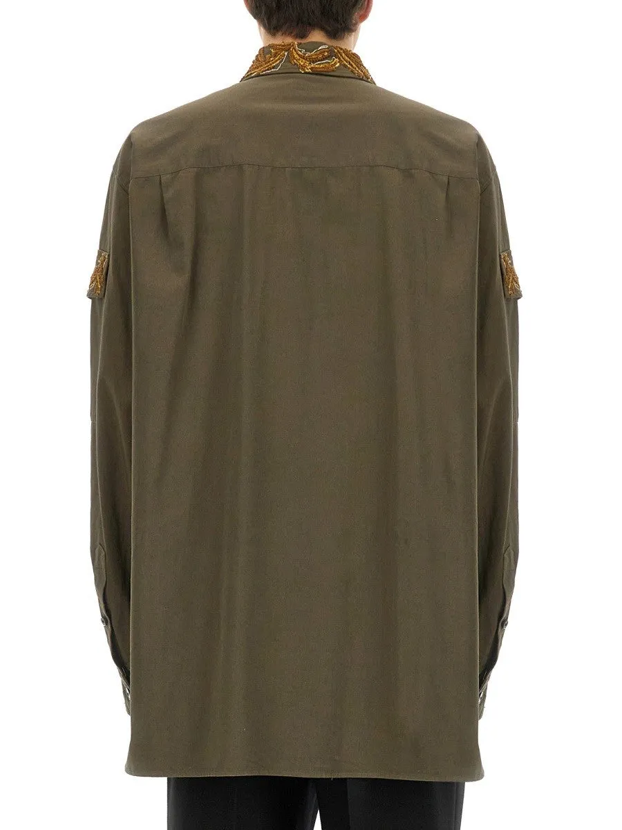 Dries Van Noten SHIRT WITH EMBROIDERY sold by Siebentaschen product image thumbnail 3