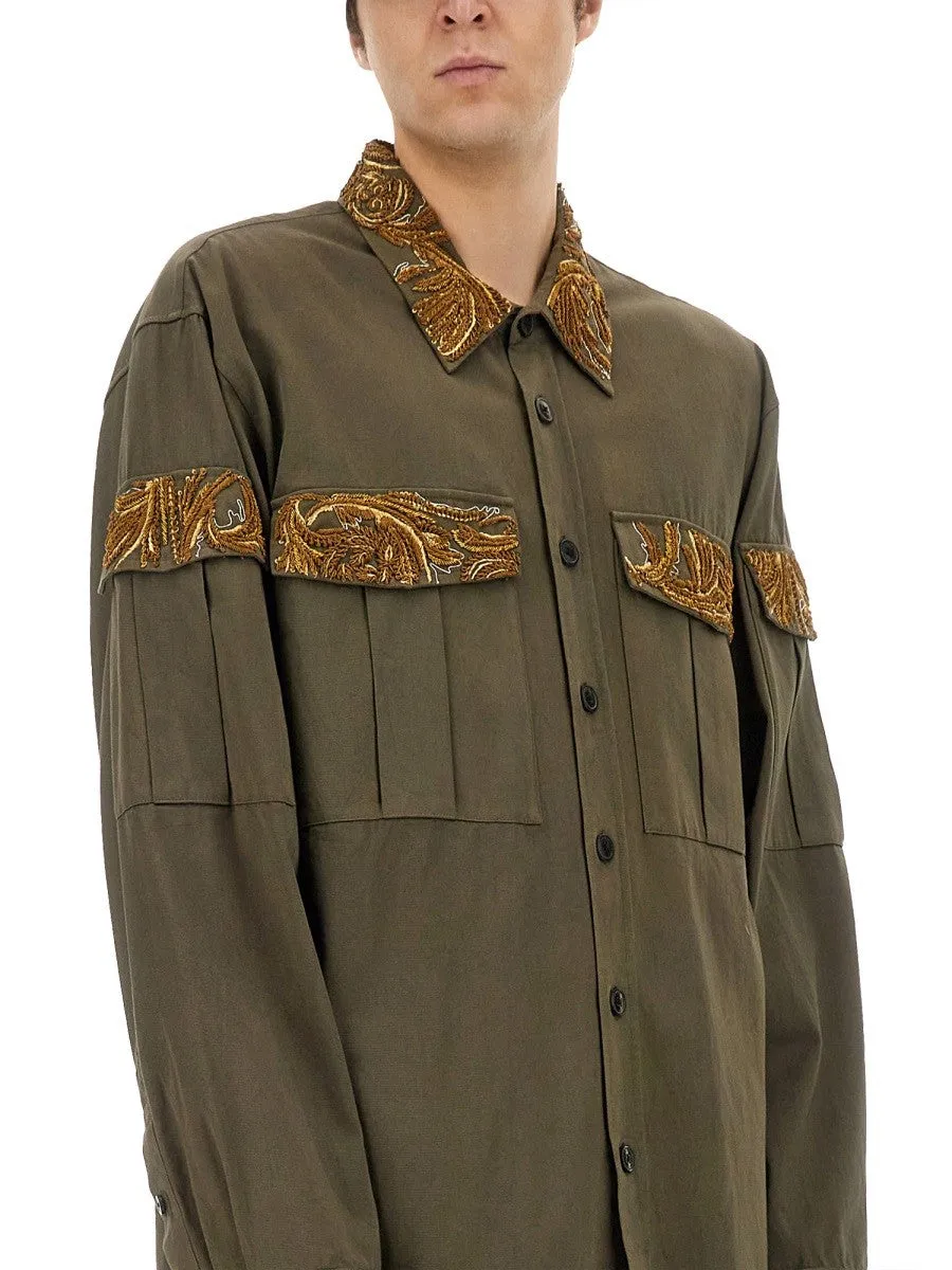 Dries Van Noten SHIRT WITH EMBROIDERY sold by Siebentaschen product image thumbnail 4