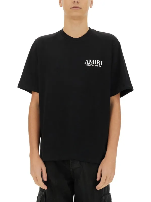AMIRI BONES STACKED PRINT T-SHIRT sold by Siebentaschen