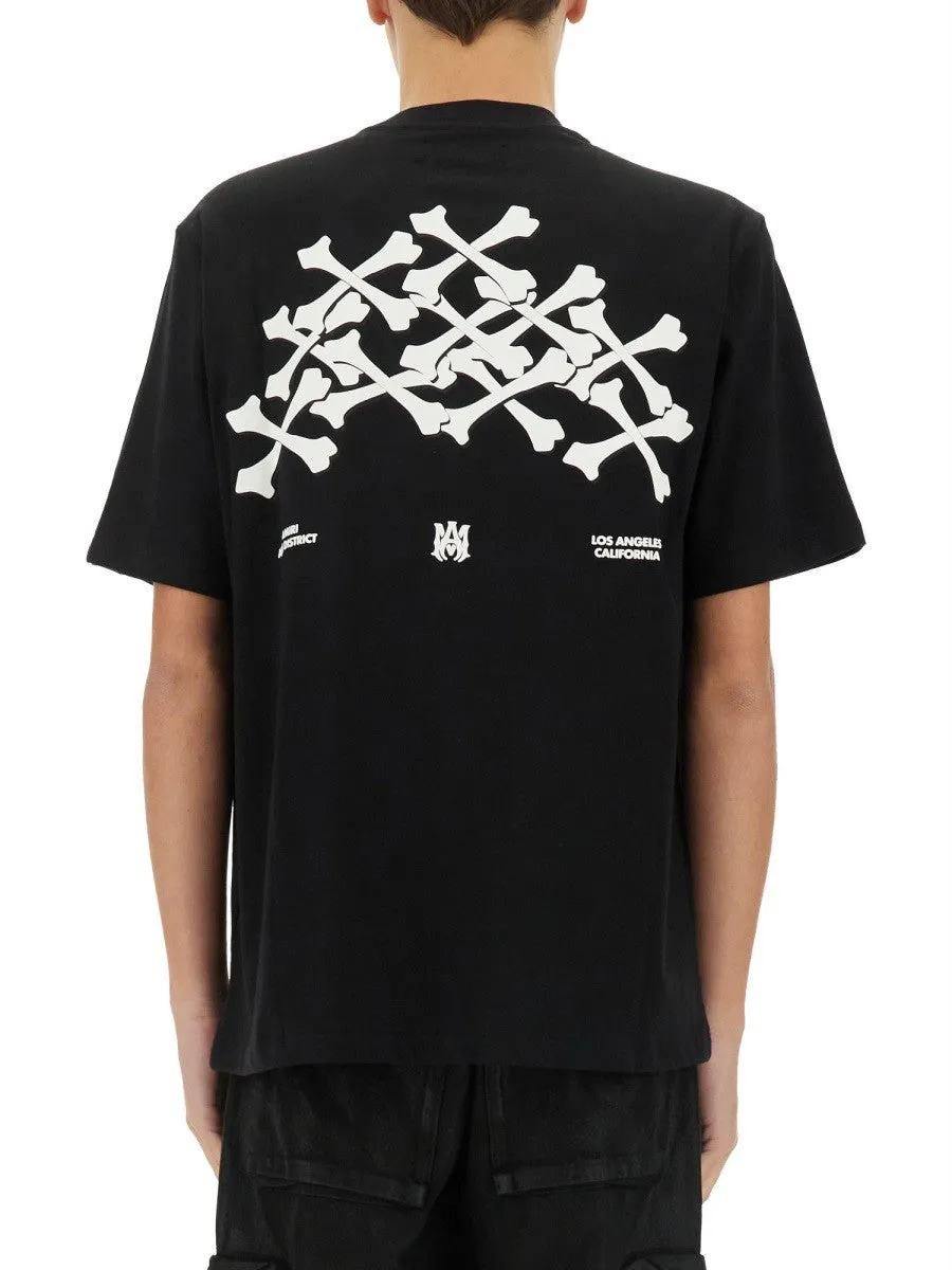 AMIRI BONES STACKED PRINT T-SHIRT sold by Siebentaschen product image thumbnail 3