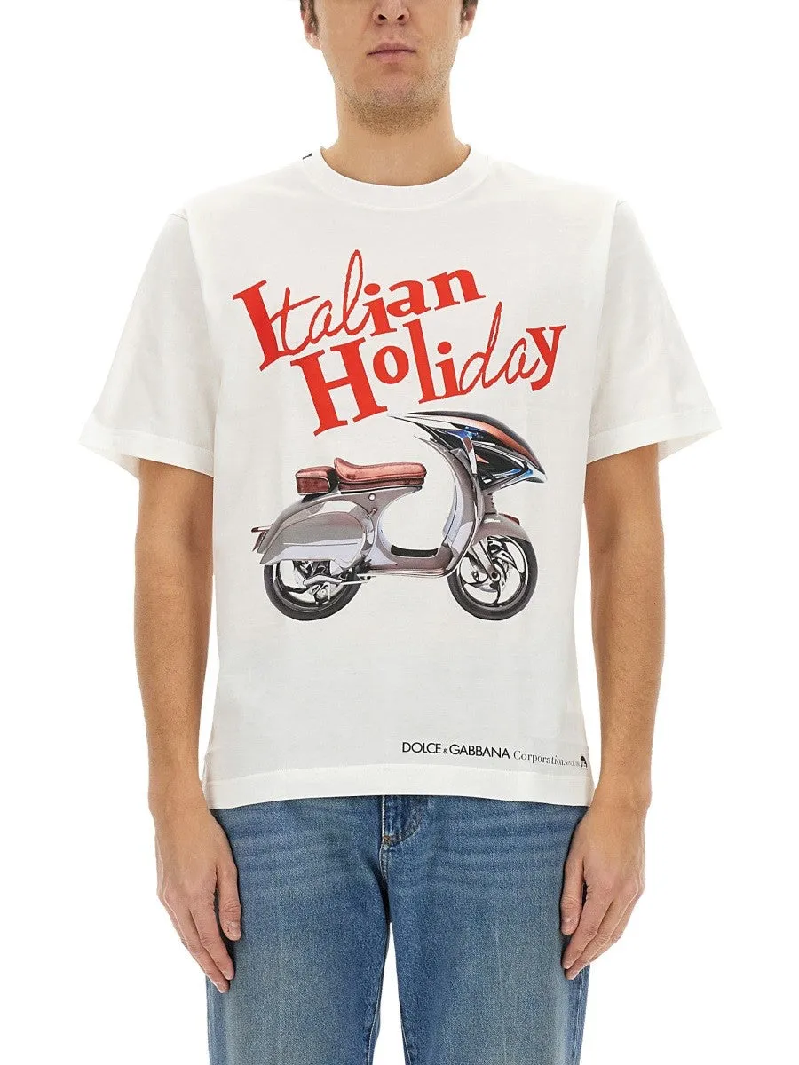 Dolce & Gabbana T-SHIRT WITH "WASP" PRINT sold by Siebentaschen product image thumbnail 3