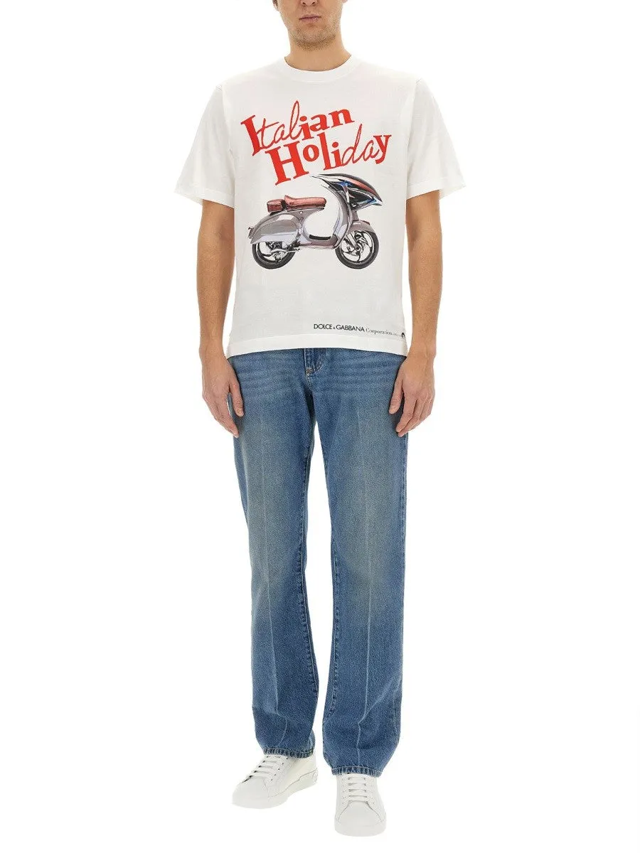 Dolce & Gabbana T-SHIRT WITH "WASP" PRINT sold by Siebentaschen product image thumbnail 4