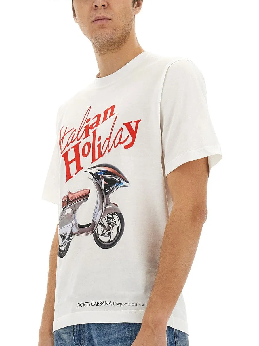 Dolce & Gabbana T-SHIRT WITH "WASP" PRINT sold by Siebentaschen product image thumbnail 2