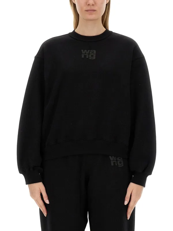 ALEXANDERWANG.T SWEATSHIRT WITH LOGO sold by Siebentaschen