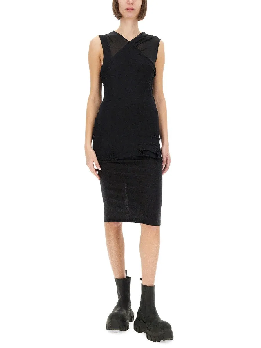 RICK OWENS TOP WITH CROSSOVER sold by Siebentaschen product image thumbnail 2