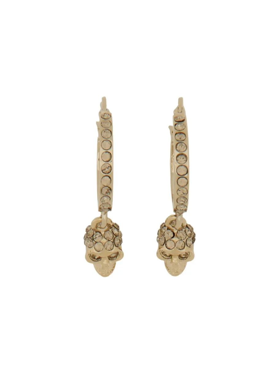 Alexander Mcqueen SKULL HOOP EARRINGS sold by Siebentaschen