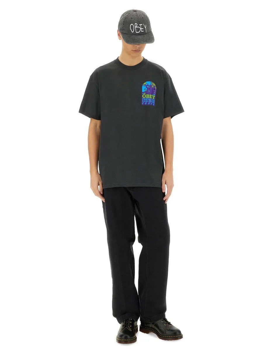 OBEY "WORLDWIDE SOUND" T-SHIRT sold by Siebentaschen product image thumbnail 2
