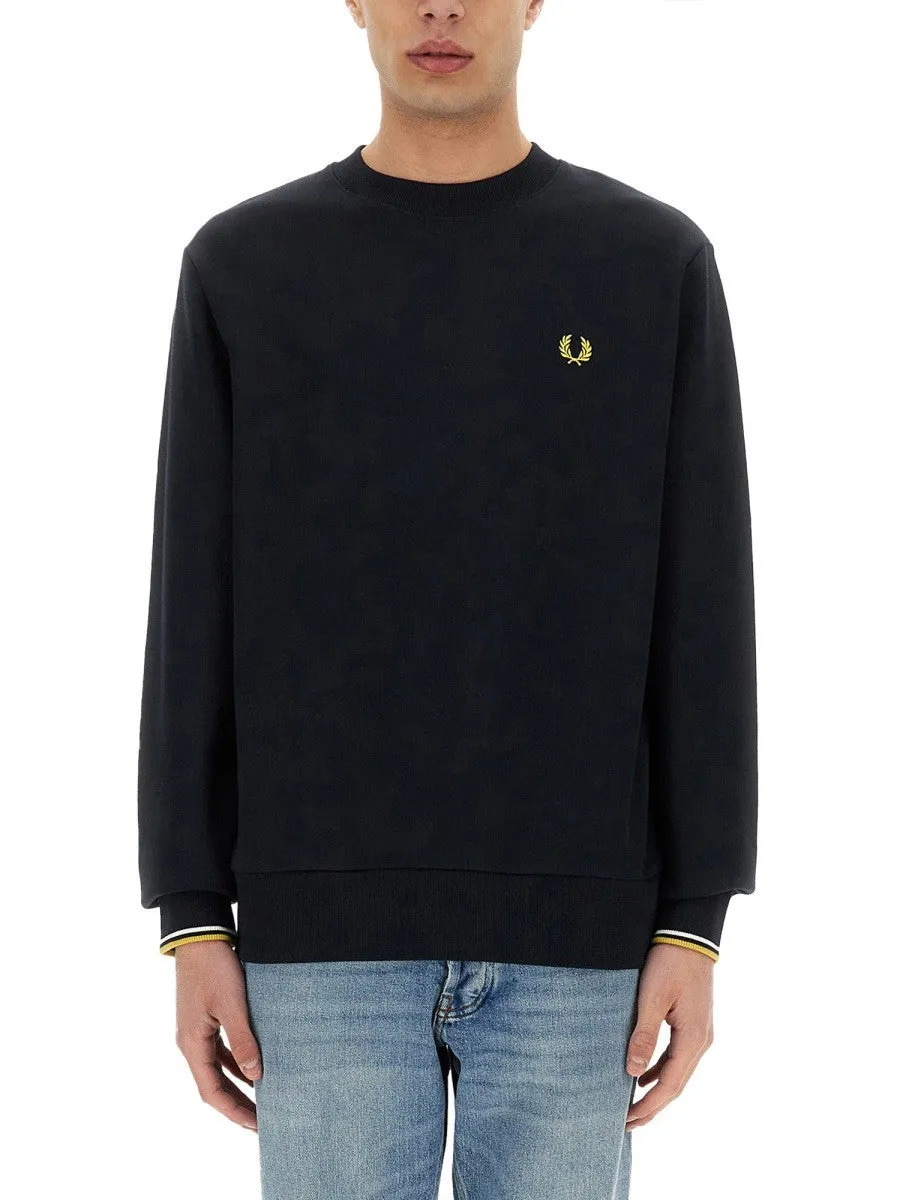 FRED PERRY SWEATSHIRT WITH LOGO sold by Siebentaschen