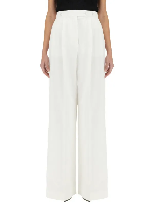 Givenchy COTTON PLEATED PANTS sold by Siebentaschen