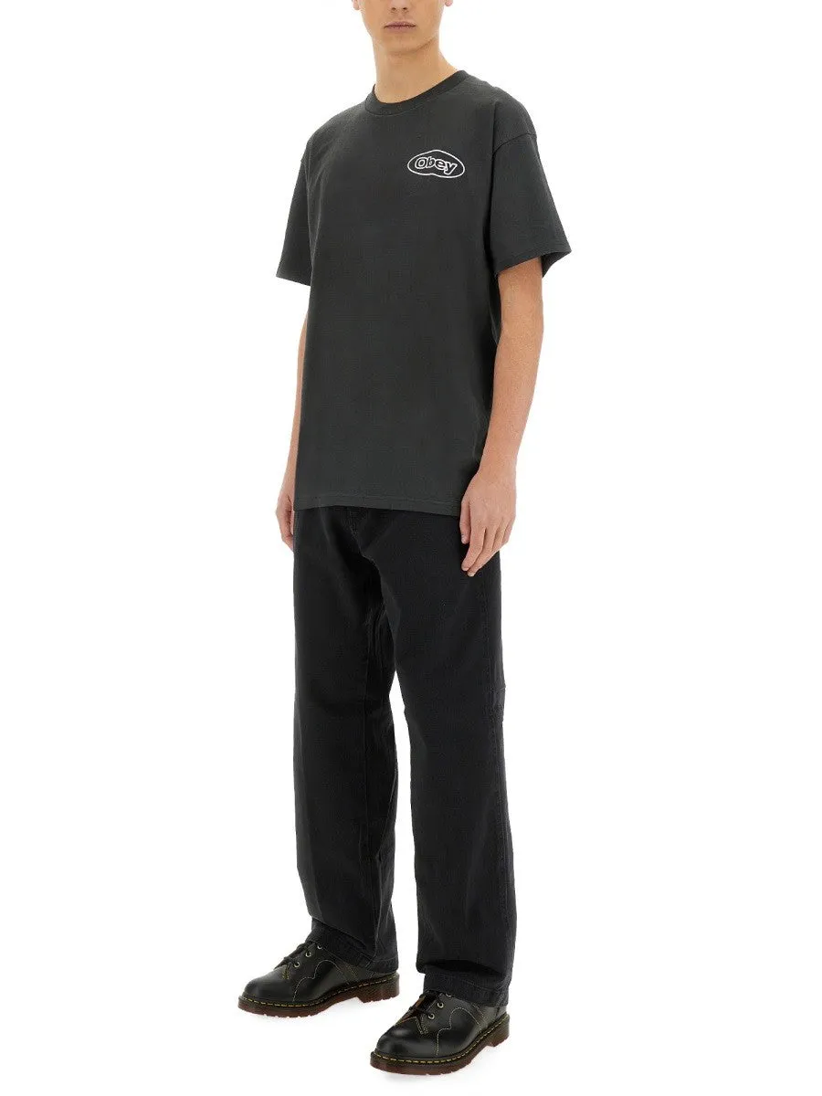 OBEY "REACTION" T-SHIRT sold by Siebentaschen product image thumbnail 2