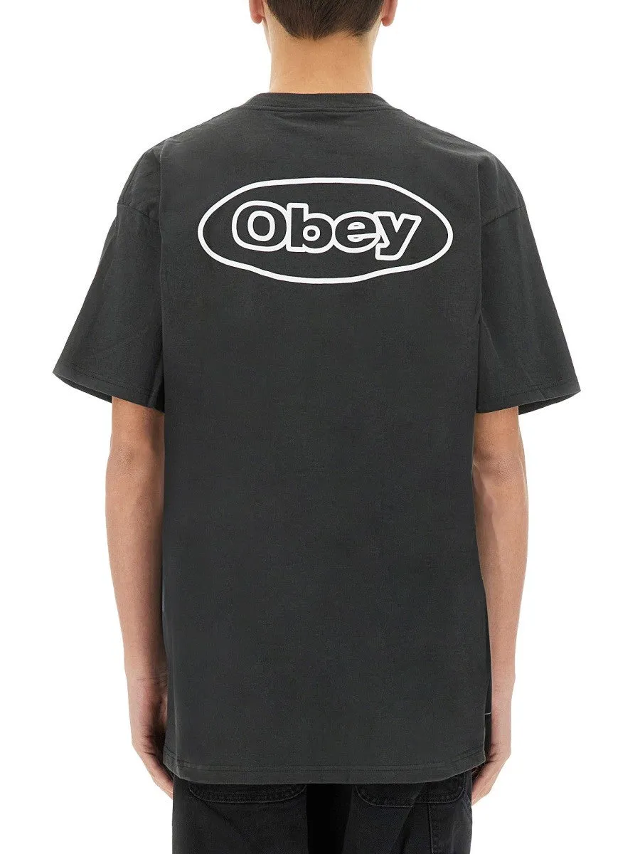 OBEY "REACTION" T-SHIRT sold by Siebentaschen product image thumbnail 3