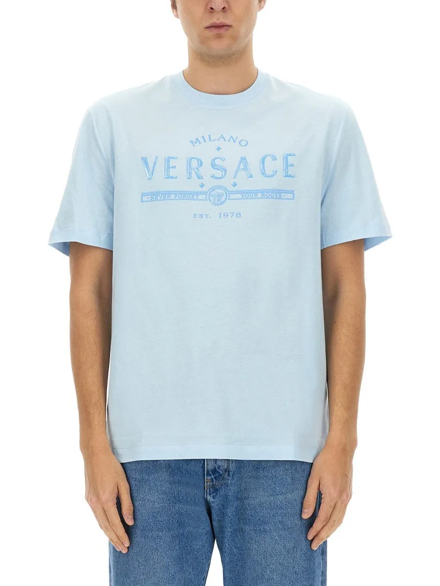 Versace T-SHIRT WITH LOGO sold by Siebentaschen