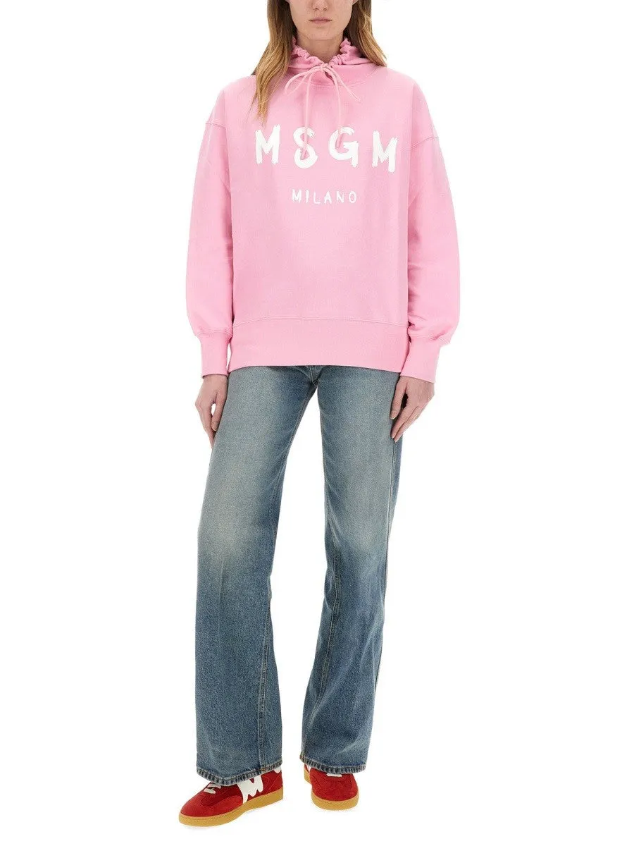 msgm SWEATSHIRT WITH LOGO sold by Siebentaschen product image thumbnail 2