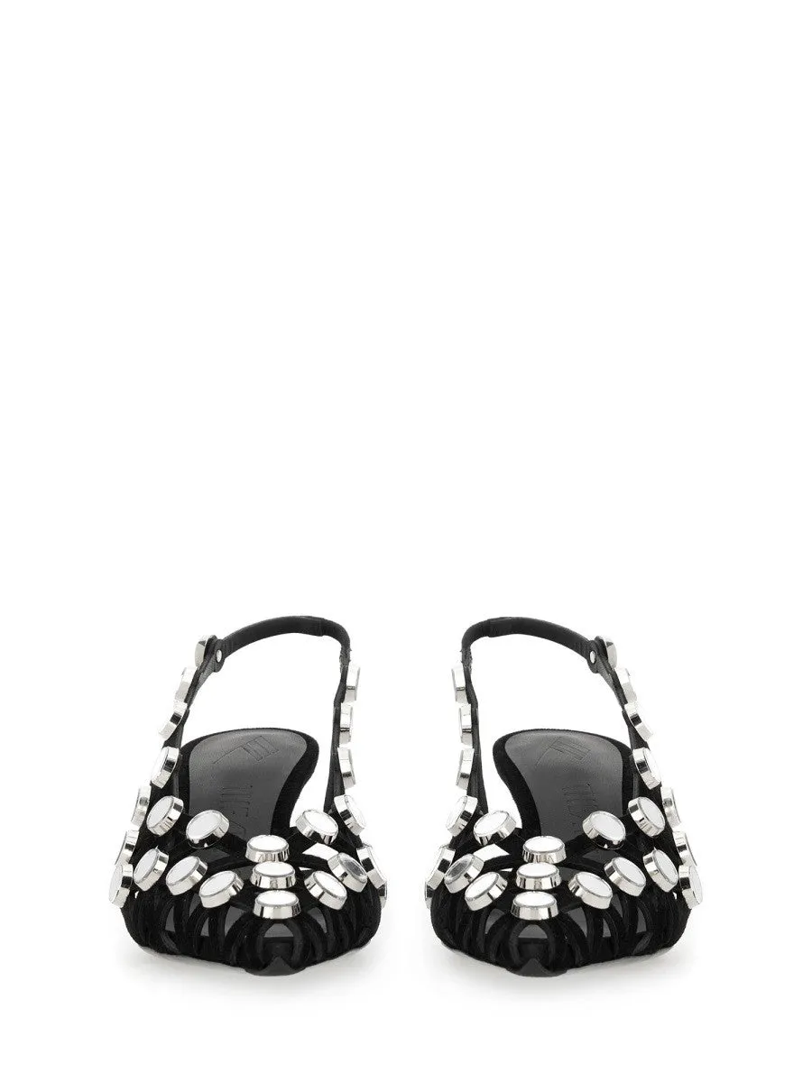 The Attico SLINGBACK "GRID" sold by Siebentaschen product image thumbnail 4