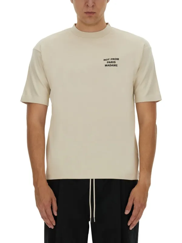 Drole De Monsieur "SLOGAN" T-SHIRT sold by Siebentaschen