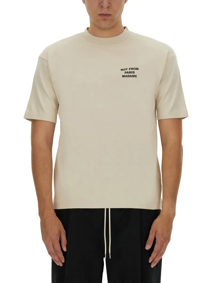 Drole De Monsieur "SLOGAN" T-SHIRT sold by Siebentaschen