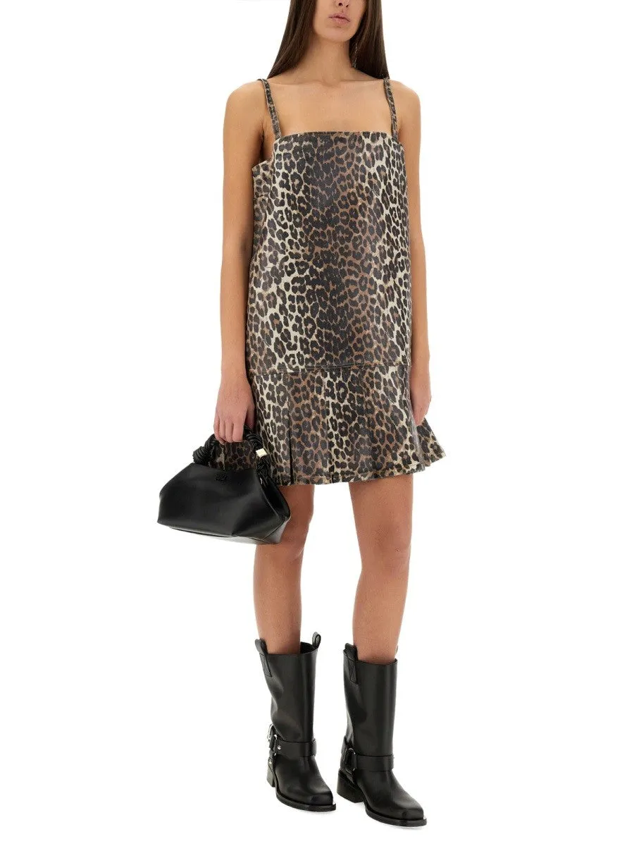 GANNI DRESS WITH ANIMAL PATTERN sold by Siebentaschen product image thumbnail 2