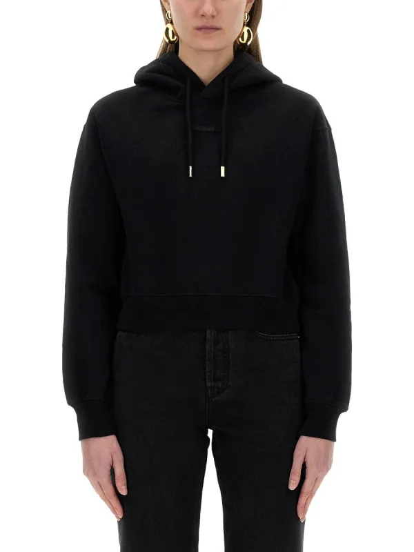JACQUEMUS "THE SWEATSHIRT" WITH GROSGRAIN HOOD sold by Siebentaschen