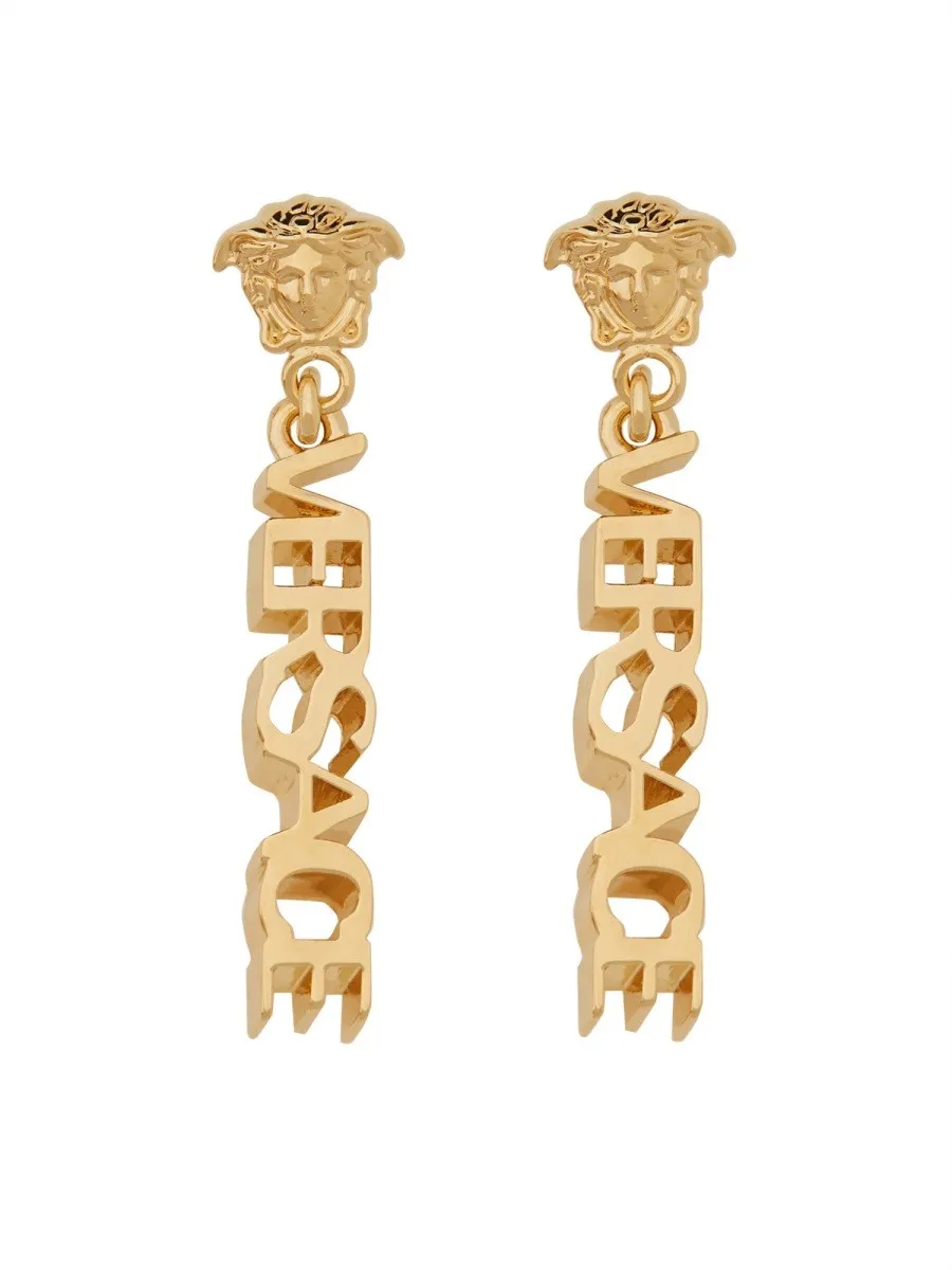 Versace ORECCHINI PENDENTI LOGATI sold by Siebentaschen