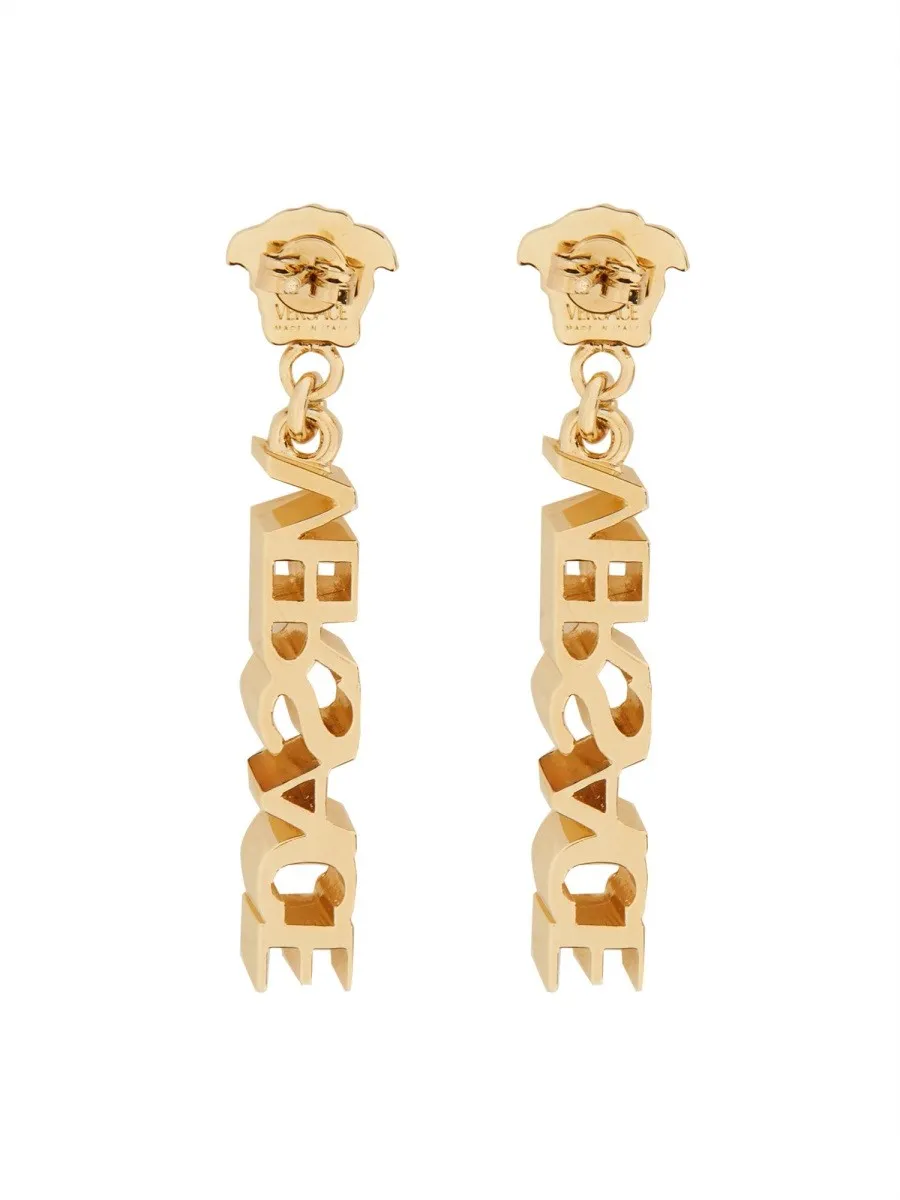 Versace ORECCHINI PENDENTI LOGATI sold by Siebentaschen product image thumbnail 2