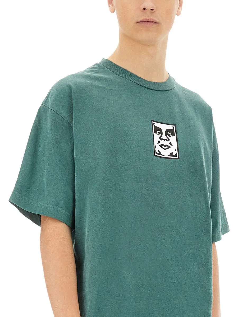 OBEY "ICON FACE" T-SHIRT sold by Siebentaschen product image thumbnail 4