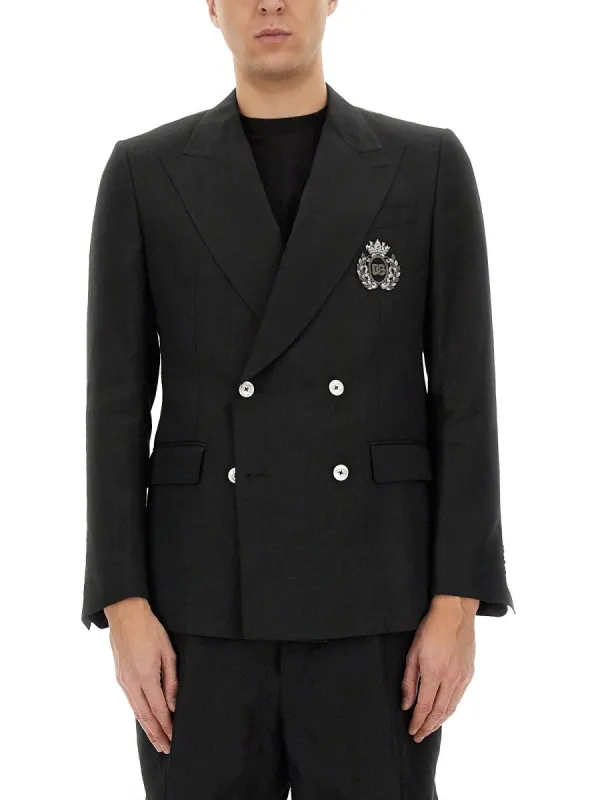 Dolce & Gabbana DOUBLE-BREASTED JACKET sold by Siebentaschen