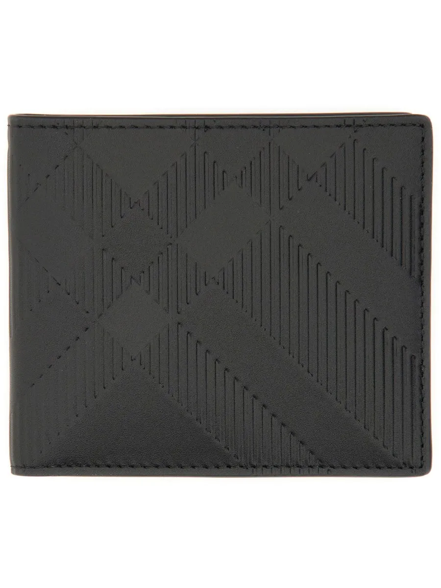 Burberry EMBOSSED CHECK WALLET sold by Siebentaschen