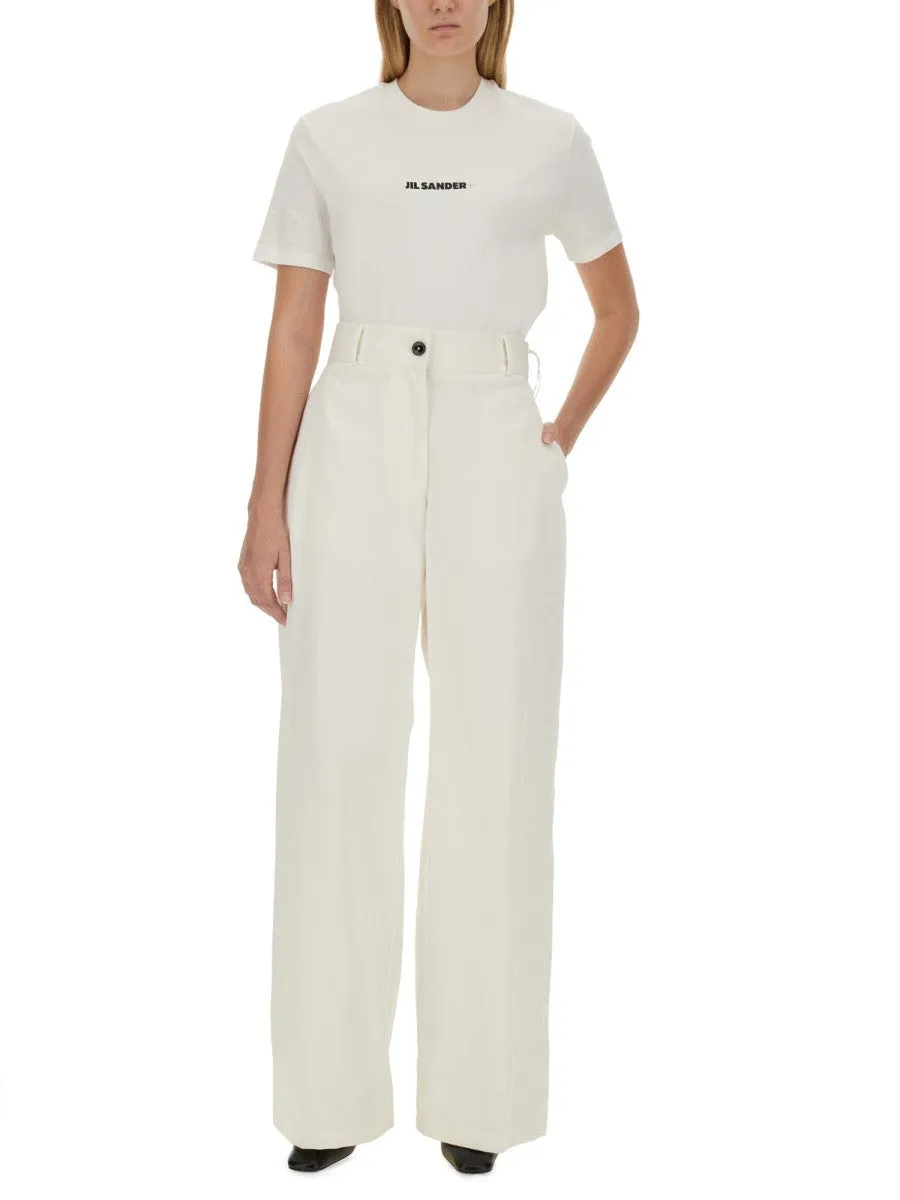 JIL SANDER T-SHIRT WITH LOGO sold by Siebentaschen product image thumbnail 2