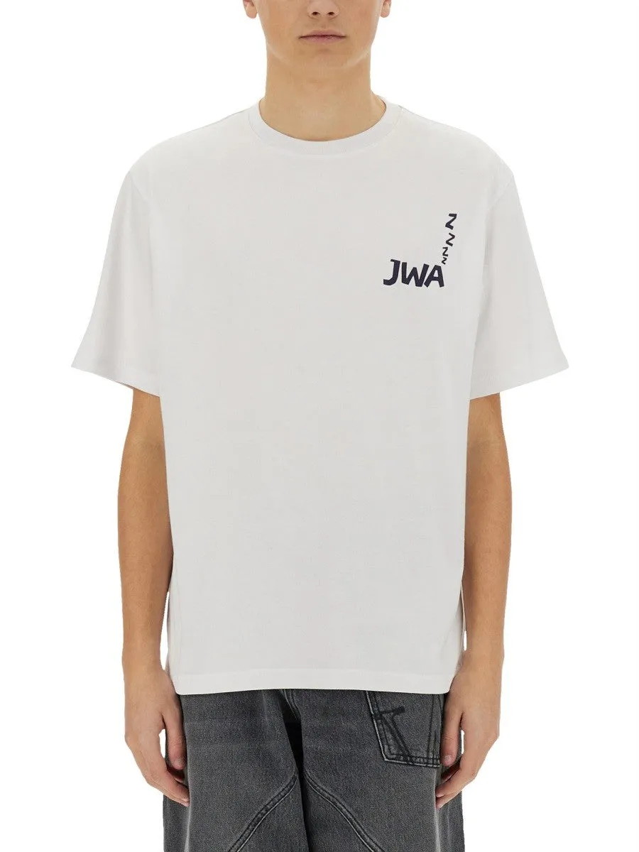 jw anderson T-SHIRT WITH LOGO sold by Siebentaschen