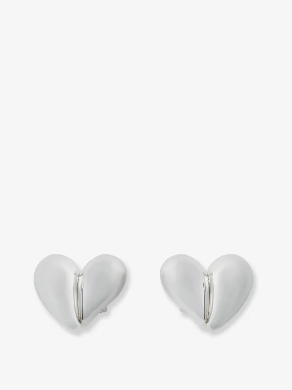 Bottega Veneta Silver earrings sold by Siebentaschen