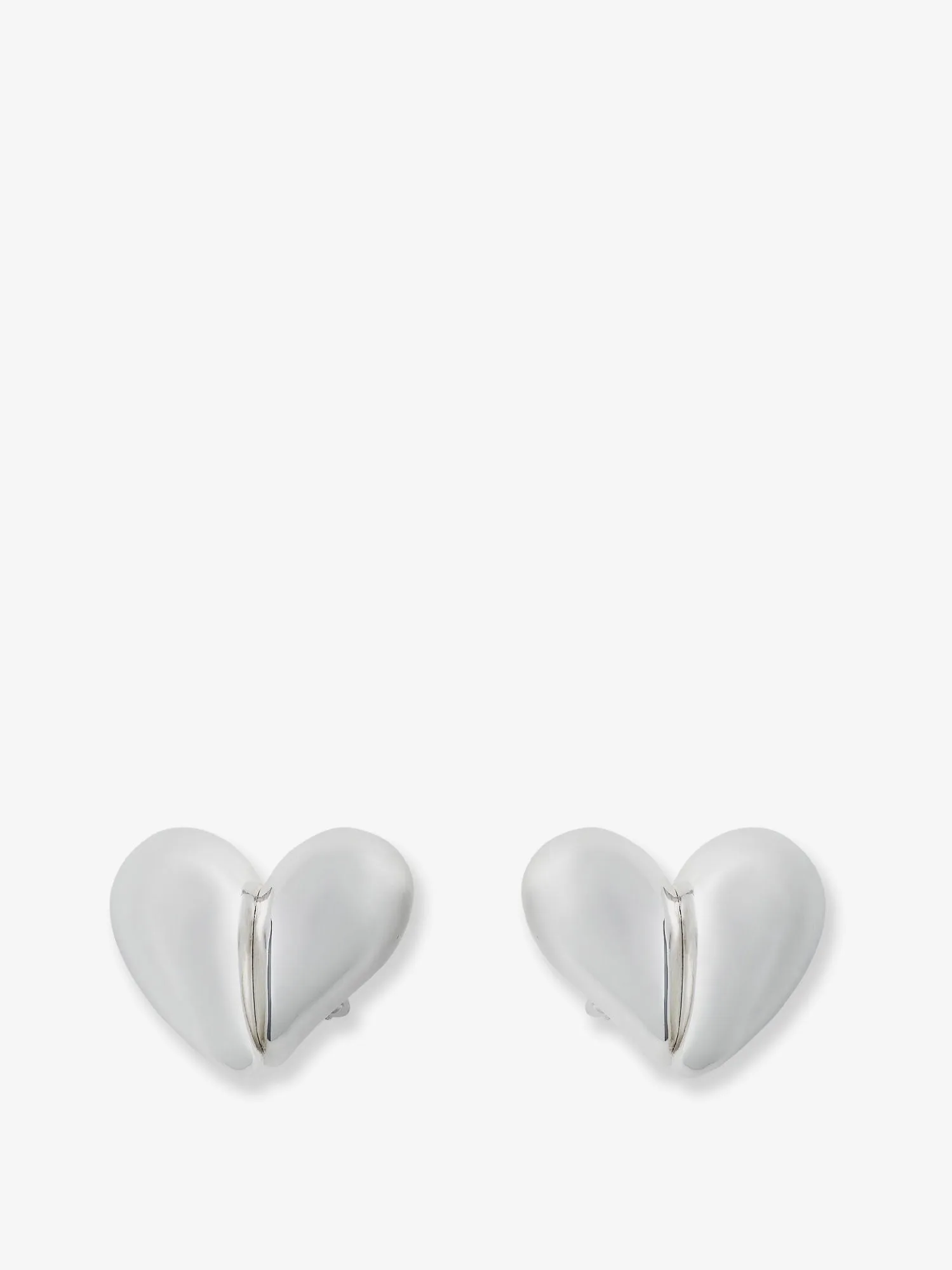 Bottega Veneta Silver earrings sold by Siebentaschen
