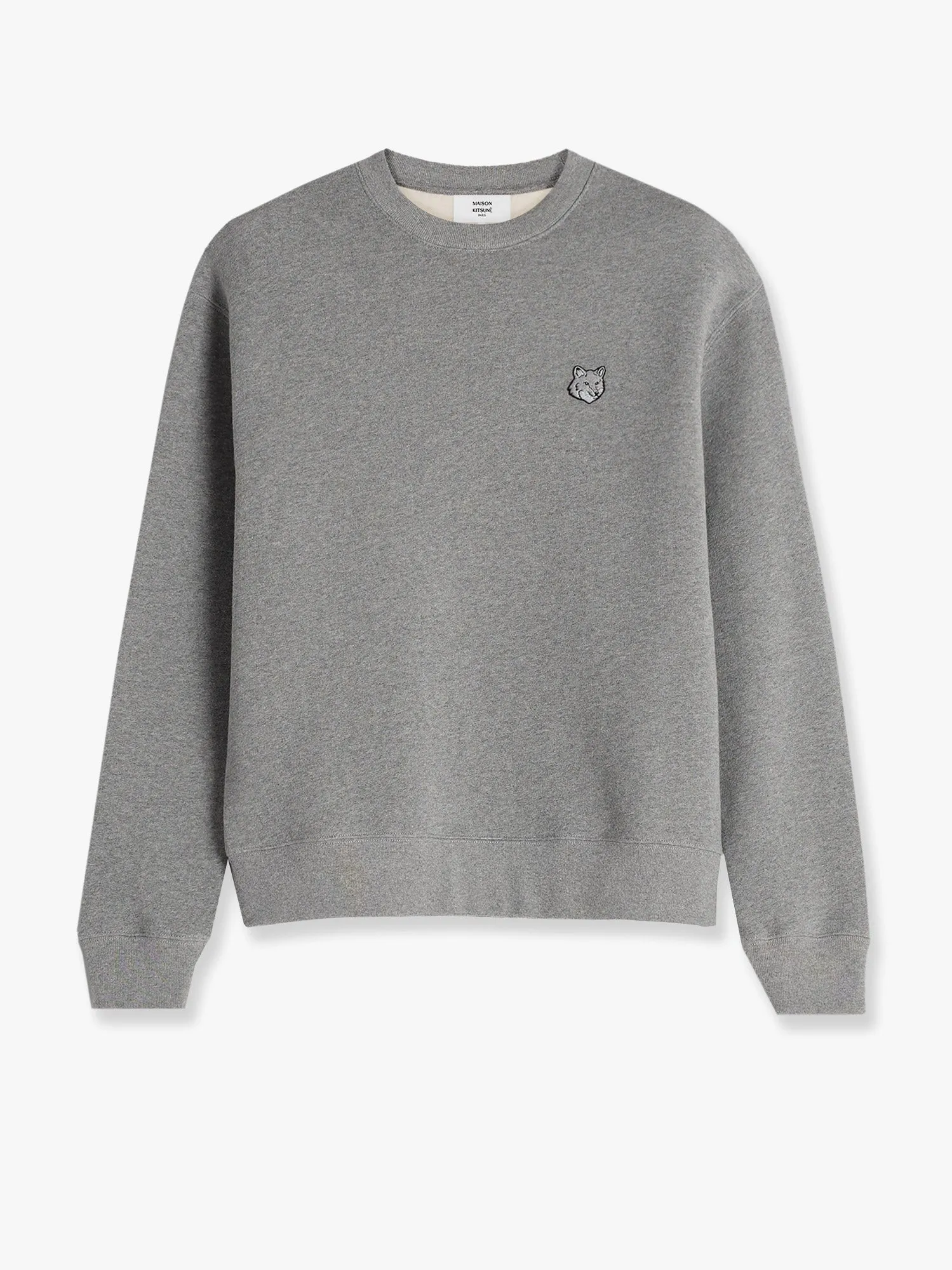 Maison Kitsune Cotton sweatshirt with Bold Fox Head patch sold by Siebentaschen product image thumbnail 4