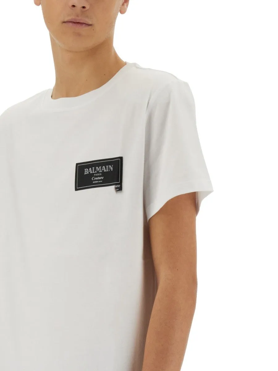 Balmain T-SHIRT WITH LOGO sold by Siebentaschen product image thumbnail 4
