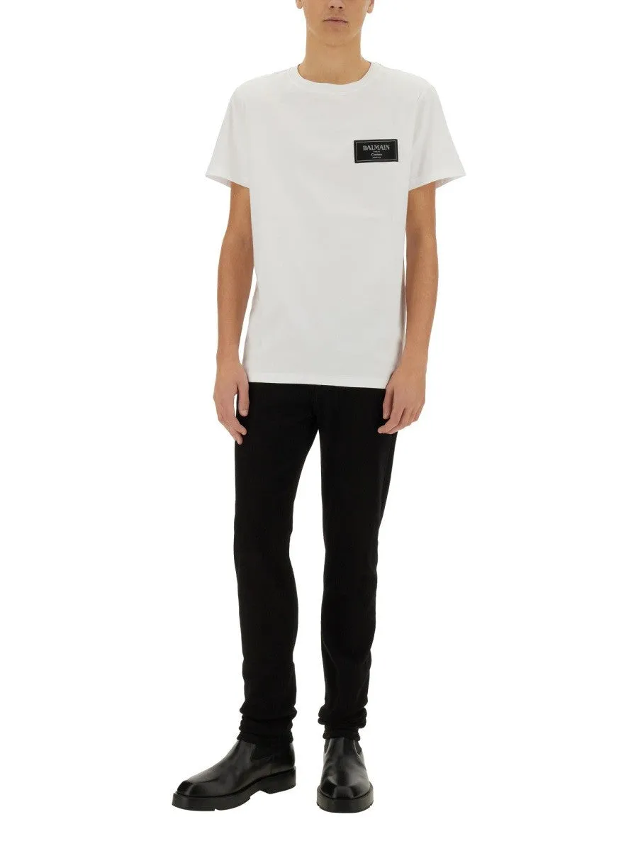 Balmain T-SHIRT WITH LOGO sold by Siebentaschen product image thumbnail 2