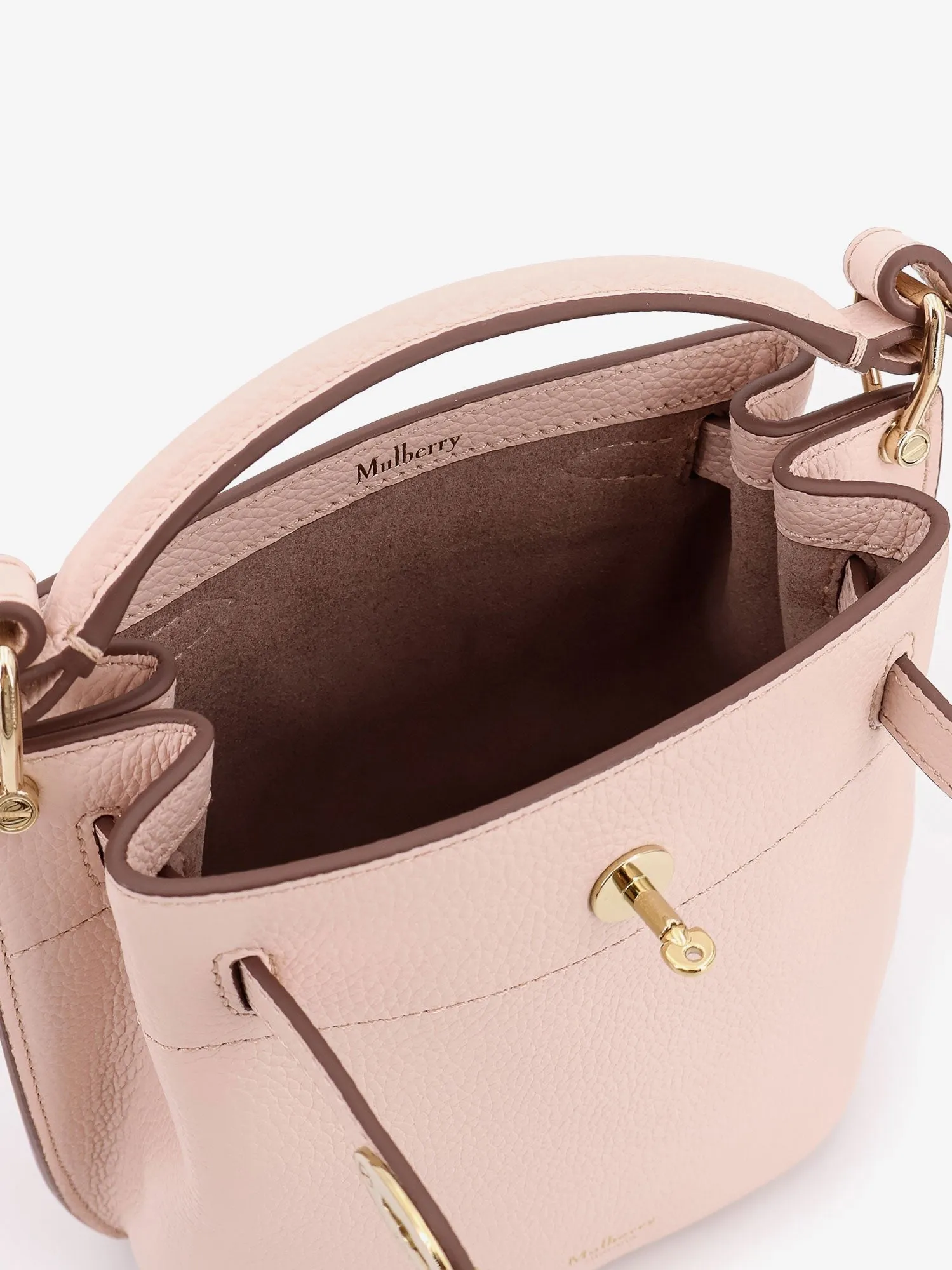 MULBERRY Leather bucket bag with logo sold by Siebentaschen product image thumbnail 4