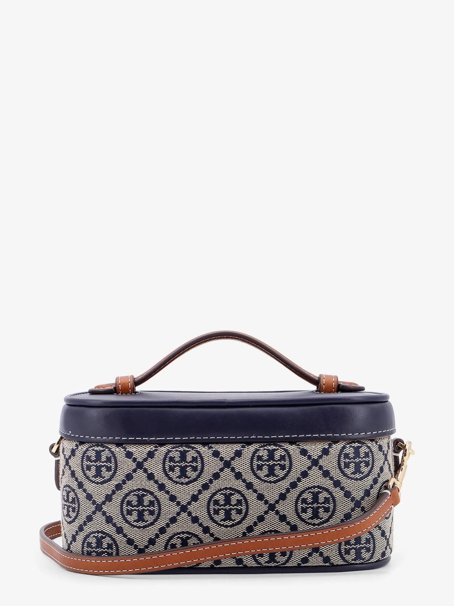 Tory Burch Leather and T monogram fabric beauty case sold by Siebentaschen product image thumbnail 2