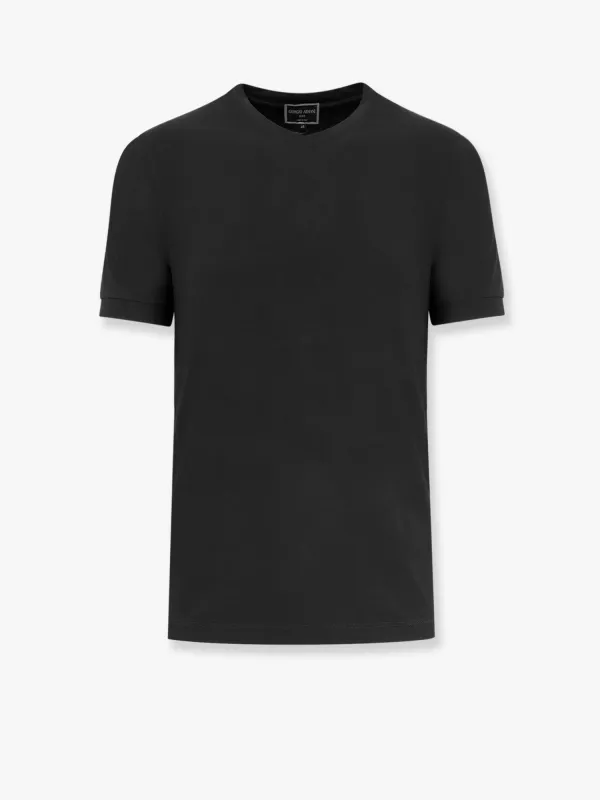 Giorgio Armani Icon stretch certified viscose t-shirt sold by Siebentaschen