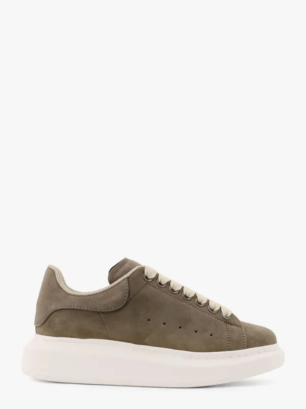 Alexander Mcqueen Oversized suede sneakers with engraved logo on the front sold by Siebentaschen