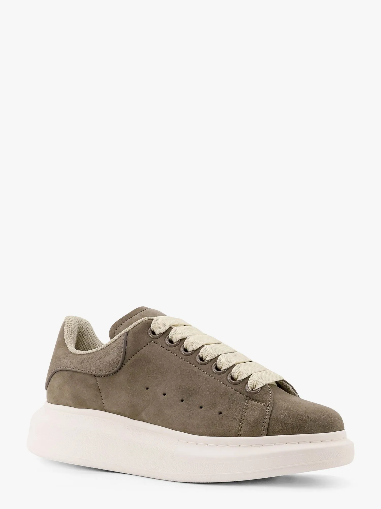 Alexander Mcqueen Oversized suede sneakers with engraved logo on the front sold by Siebentaschen product image thumbnail 2
