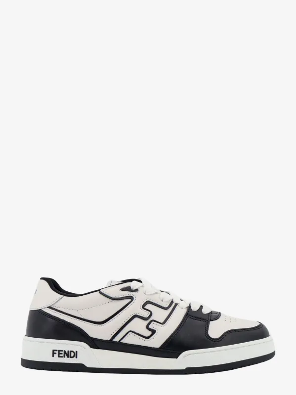 Fendi Leather sneakers with ff lateral logo sold by Siebentaschen
