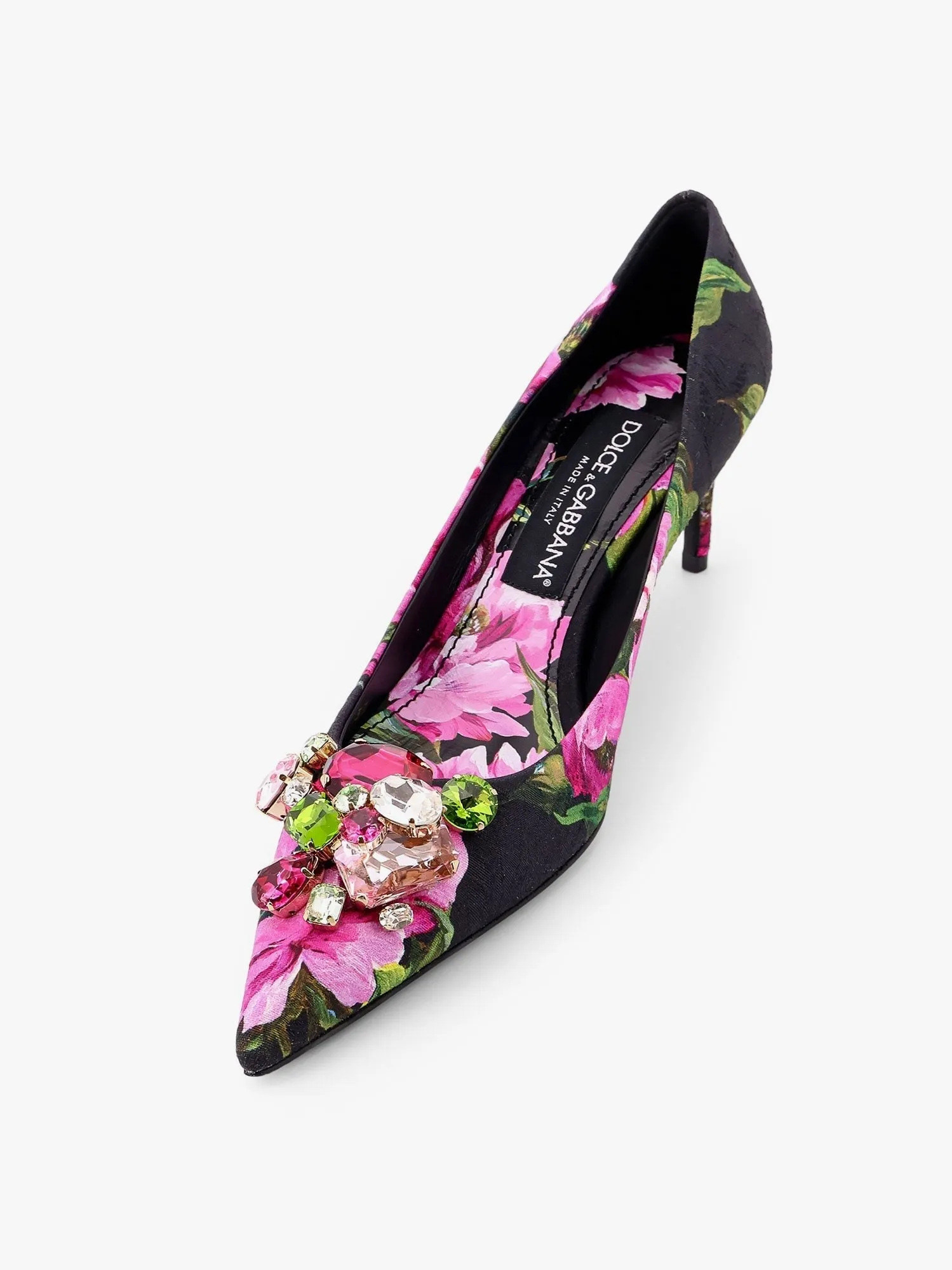 Dolce & Gabbana Fabric décolleté with floral print sold by Siebentaschen product image thumbnail 5