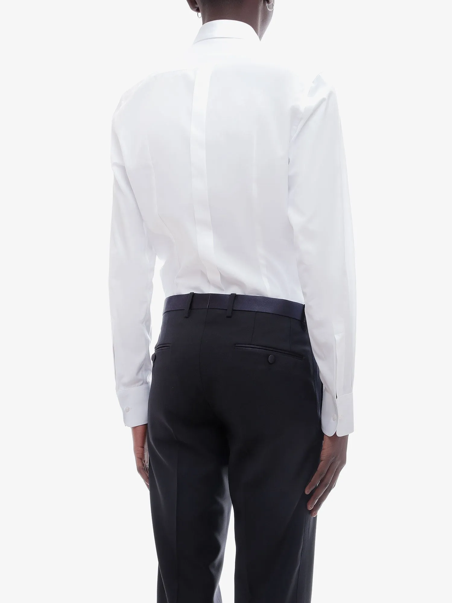 Dolce & Gabbana Cotton shirt with frontal plastron sold by Siebentaschen product image thumbnail 4