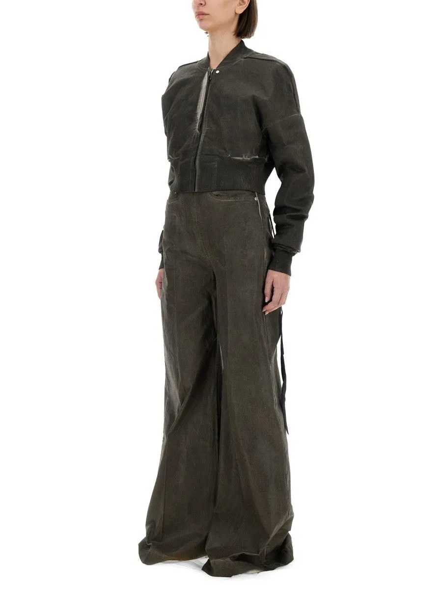 RICK OWENS DRKSHDW CROPPED BOMBER JACKET "FLIGHT JKT" sold by Siebentaschen product image thumbnail 2