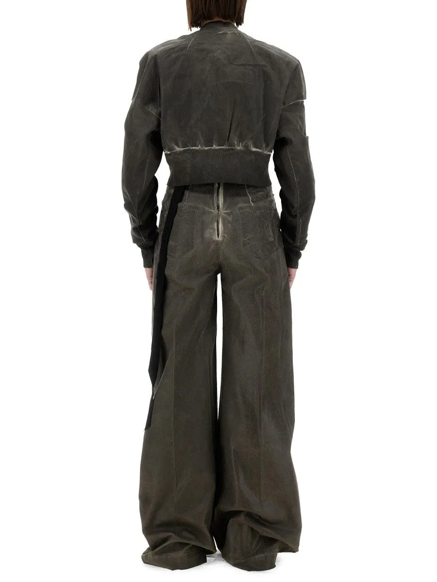 RICK OWENS DRKSHDW CROPPED BOMBER JACKET "FLIGHT JKT" sold by Siebentaschen product image thumbnail 3
