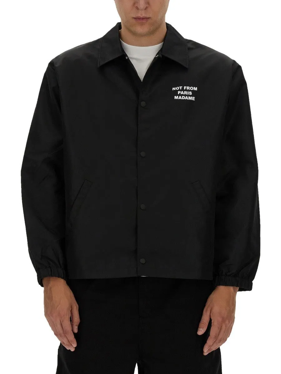 Drole De Monsieur "SLOGAN" JACKET sold by Siebentaschen